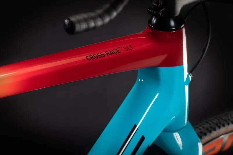 2021 Cube Cross Race C:62 SLT Road Bike in Blue-6