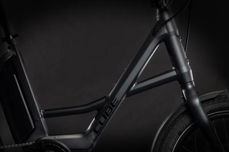 2021 Cube Compact Hybrid 20in eBike in Black-3