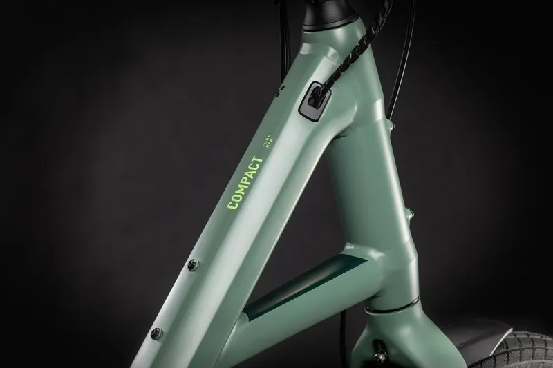 2021 Cube Compact Hybrid 20in eBike in Green-4