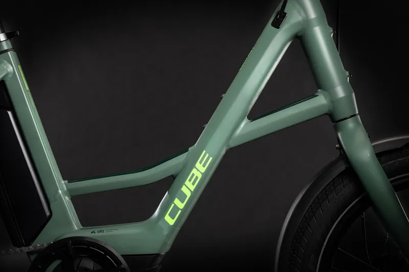 2021 Cube Compact Hybrid 20in eBike in Green-3