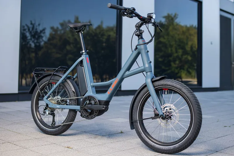 2021 Cube Compact Hybrid Sport 20in eBike in Blue-5