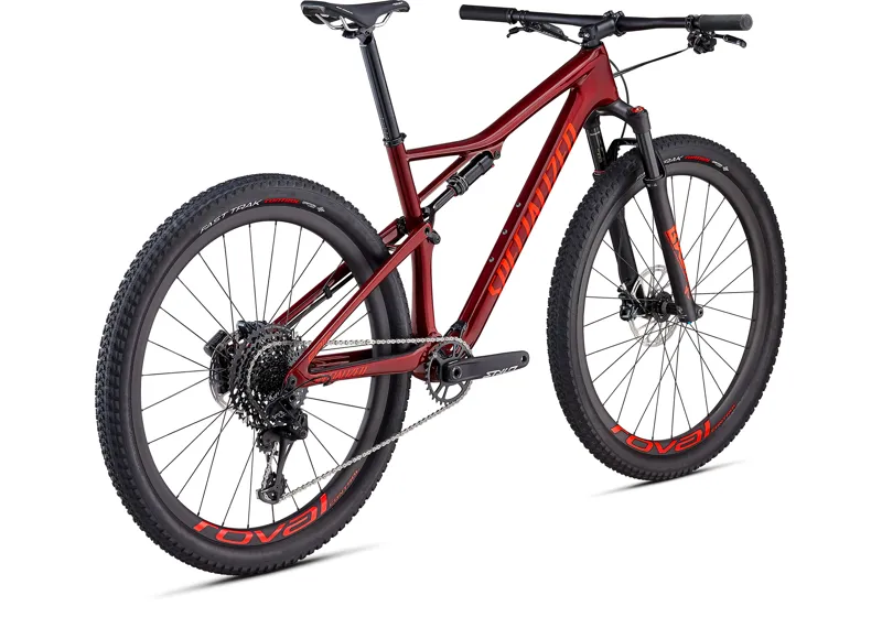 2020 Specialized Epic Expert Carbon FS Mountain Bike in Red-1