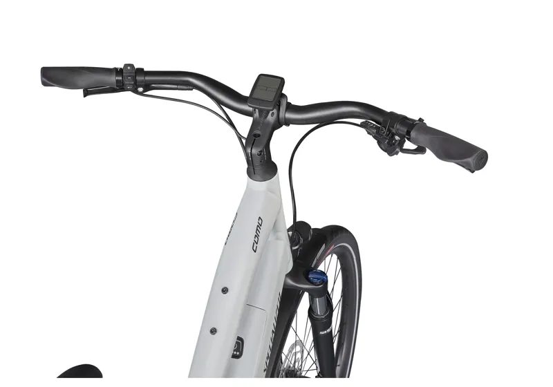 2021 Specialized Turbo Como 3.0 Electric Low-Entry Hybrid Bike in White-6