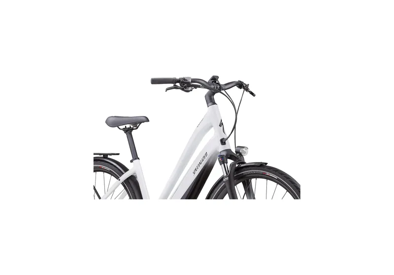 2021 Specialized Turbo Como 3.0 Electric Low-Entry Hybrid Bike in White-3
