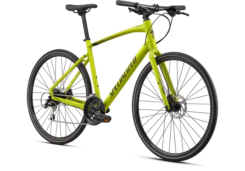 2021 Specialized Sirrus 2.0 Hybrid Bike in Green-2