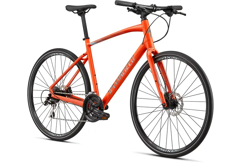 2021 Specialized Sirrus 2.0 Hybrid Bike in Orange-2