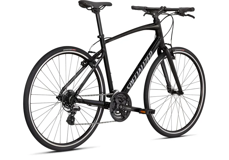 2021 Specialized Sirrus 1.0 Hybrid Bike in Black-1