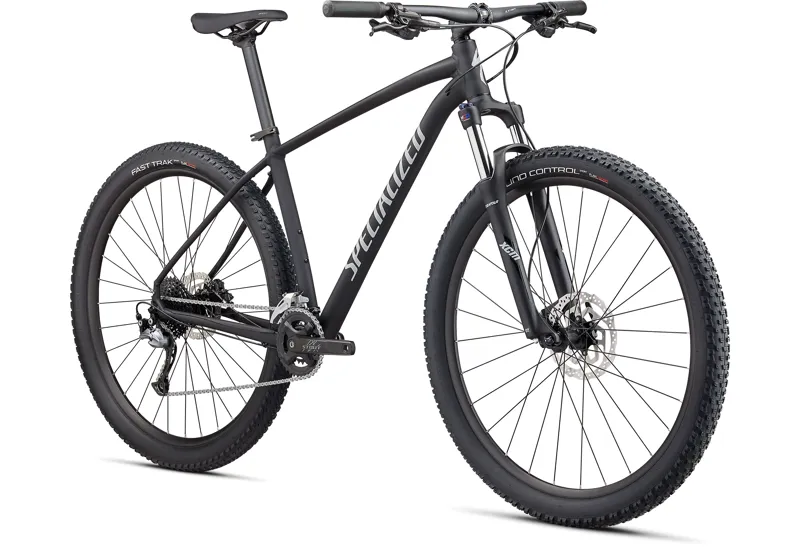 2020 Specialized Rockhopper Comp 2X Hardtail Mountain Bike in Black-2