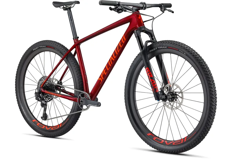 2020 Specialized Epic Expert Hardtail Carbon HT Mountain Bike in Red-2