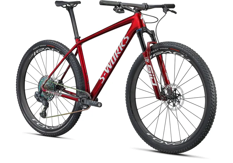 2021 Specialized S-Works Epic Carbon Hardtail Mountain Bike in Red-2