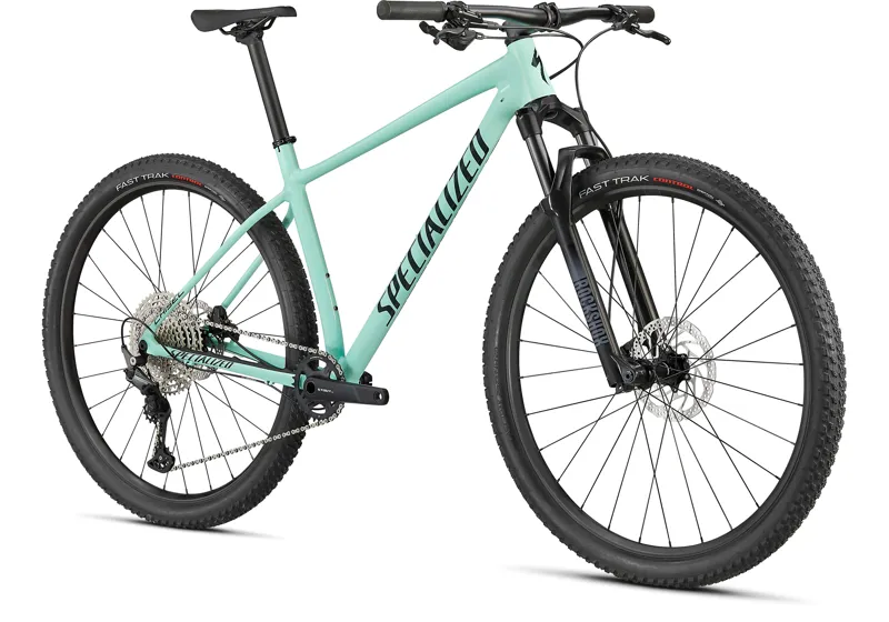 2021 Specialized Chisel Hardtail Mountain Bike in Green-2