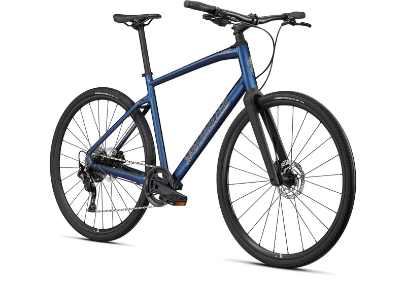 2020 Specialized Sirrus X 4.0 Hybrid Bike in Blue-4
