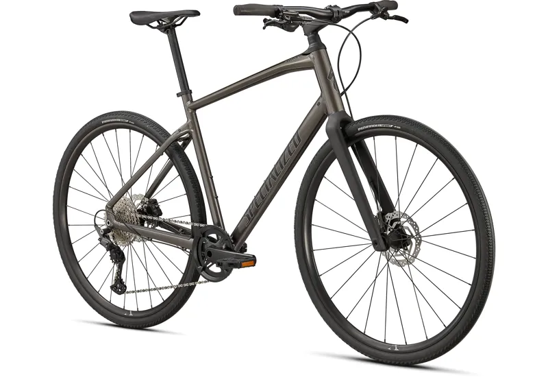2021 Specialized Sirrus X 4.0 Hybrid Bike in Grey-2
