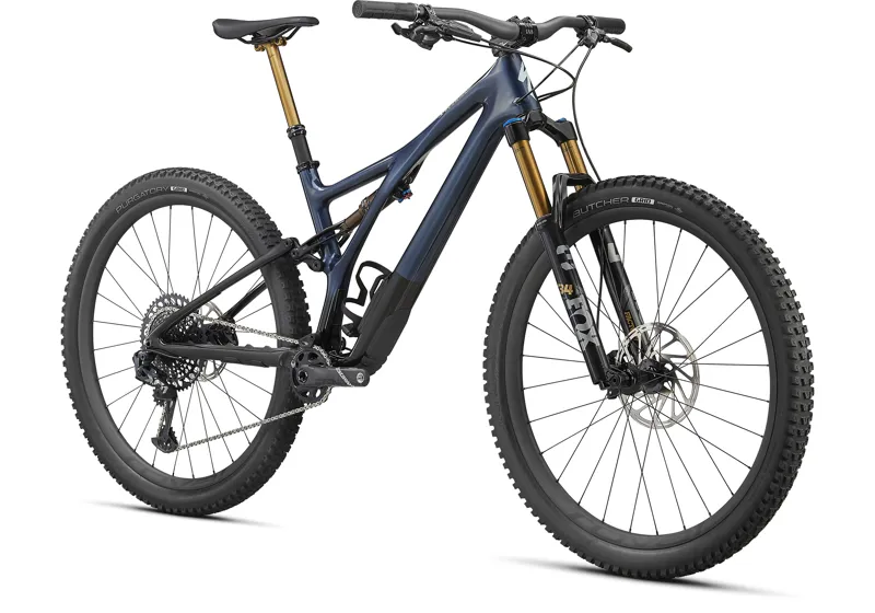 2021 Specialized Stumpjumper Pro Carbon Mountain Bike in Blue-6