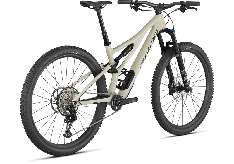 Specialized Stumpjumper Comp Carbon Mountain Bike in White-3