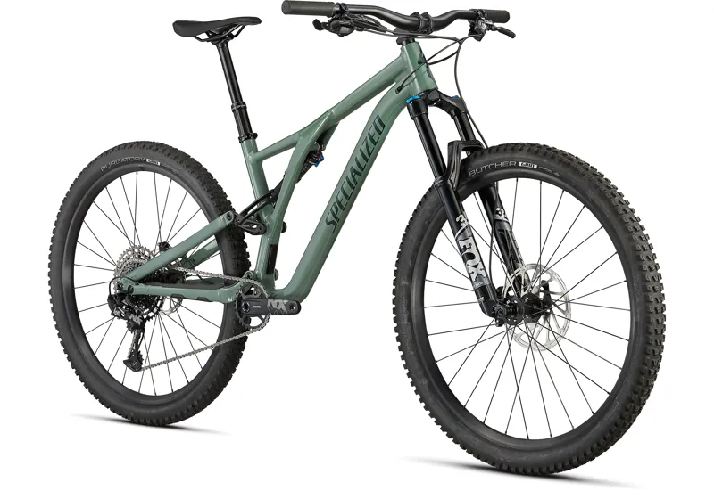 Specialized Stumpjumper Comp Alloy Mountain Bike in Green-4
