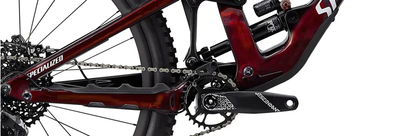 2020 Specialized Enduro Expert Carbon FS Mountain Bike in Red-6