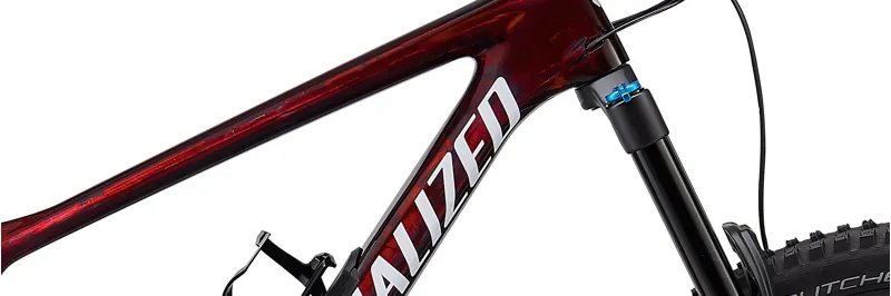 2020 Specialized Enduro Expert Carbon FS Mountain Bike in Red-4