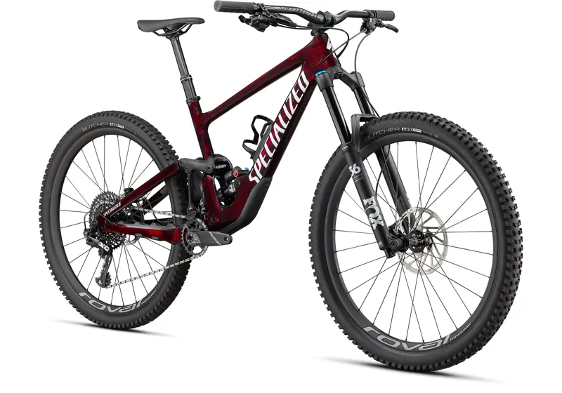 2020 Specialized Enduro Expert Carbon FS Mountain Bike in Red-2