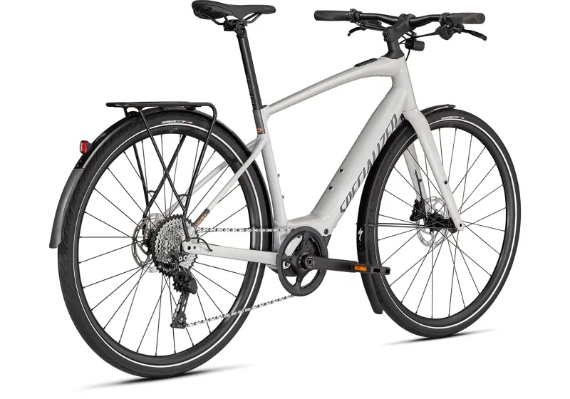 2021 Specialized Turbo Vado SL 4.0 EQ Electric Hybrid Bike in White-7
