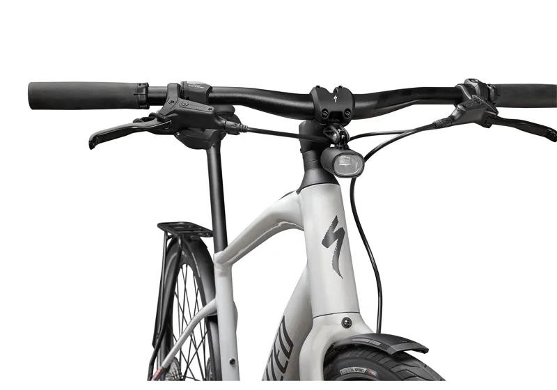 2021 Specialized Turbo Vado SL 4.0 EQ Electric Hybrid Bike in White-4