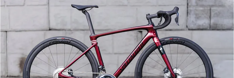 2020 Specialized Roubaix Expert Carbon Road Bike in Red-5