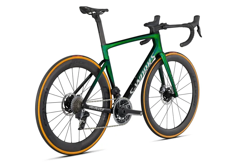2021 Specialized S-Works Tarmac SL7 SRAM Red eTap Road Bike in Green-1