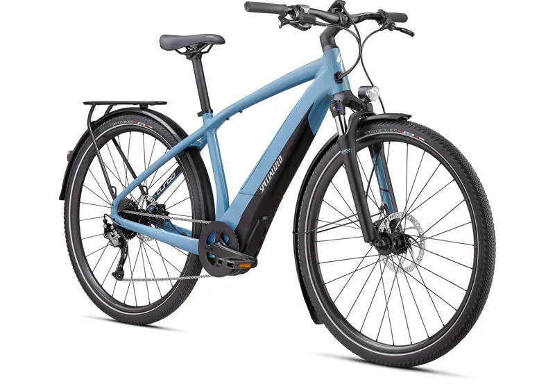 2021 Specialized Turbo Vado 3.0 Electric Hybrid Bike in Blue-2