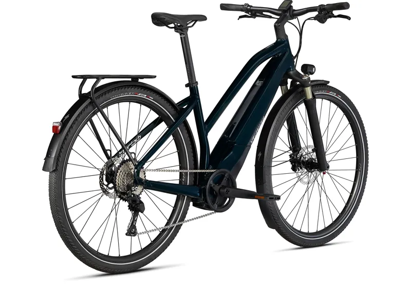 2021 Specialized Turbo Vado 4 Easy-Entry Electric Hybrid Bike in Green-7