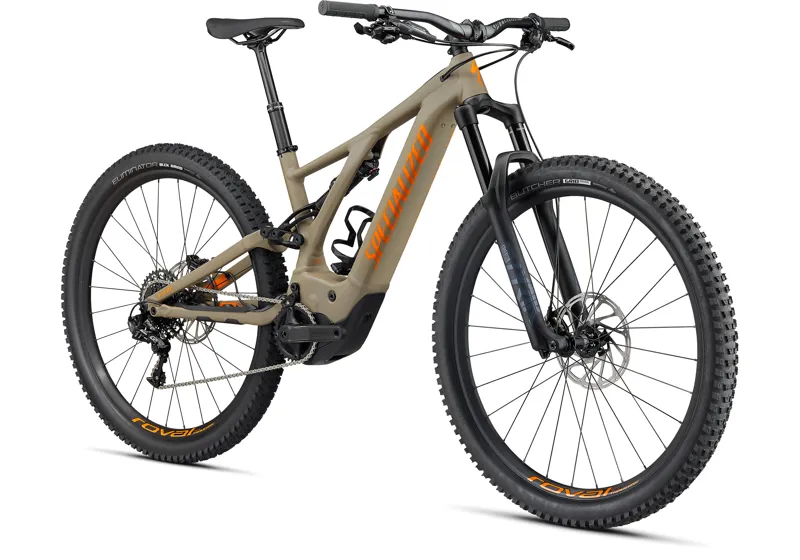 2020 Specialized Turbo Levo Comp Electric FS Mountain Bike in Green-2