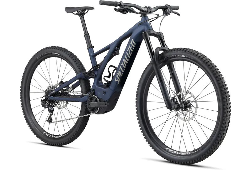 2020 Specialized Turbo Levo Electric FS Mountain Bike in Blue-2