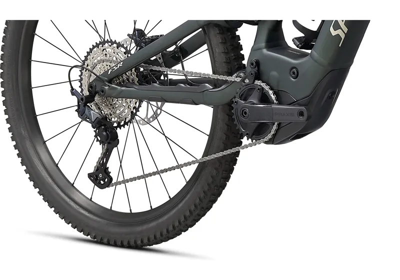 2021 Specialized Turbo Levo Comp Electric Mountain Bike in Green-2