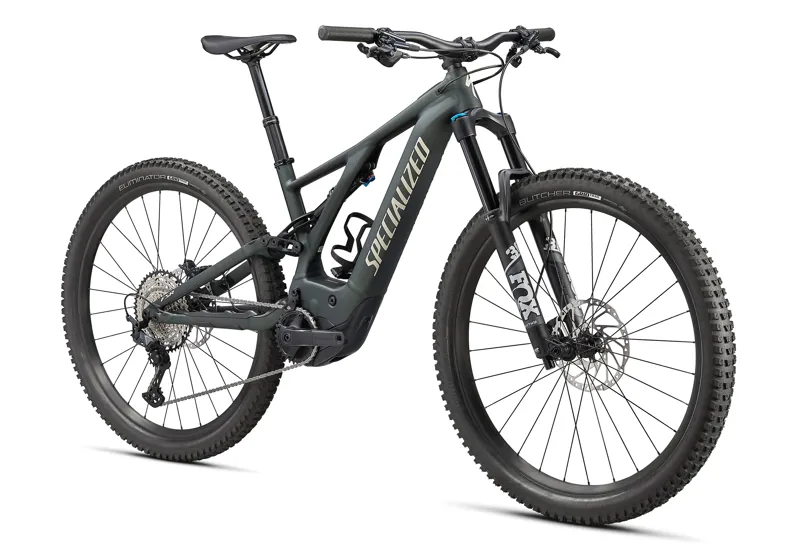 2021 Specialized Turbo Levo Comp Electric Mountain Bike in Green-1