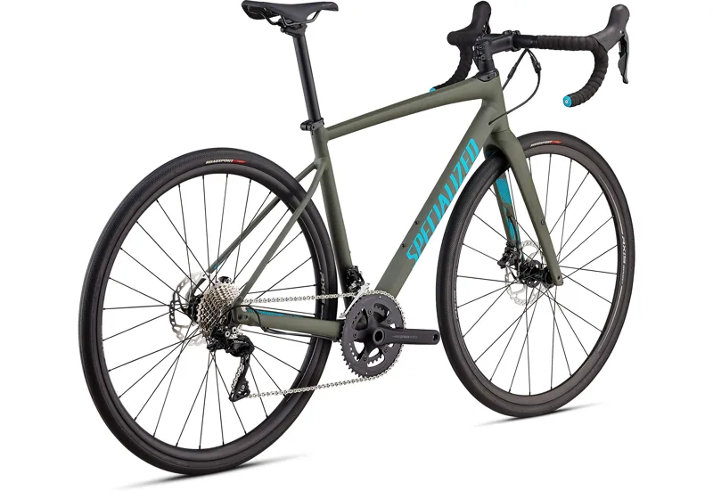 2020 Specialized Diverge Comp E5 Gravel Bike in Green-1