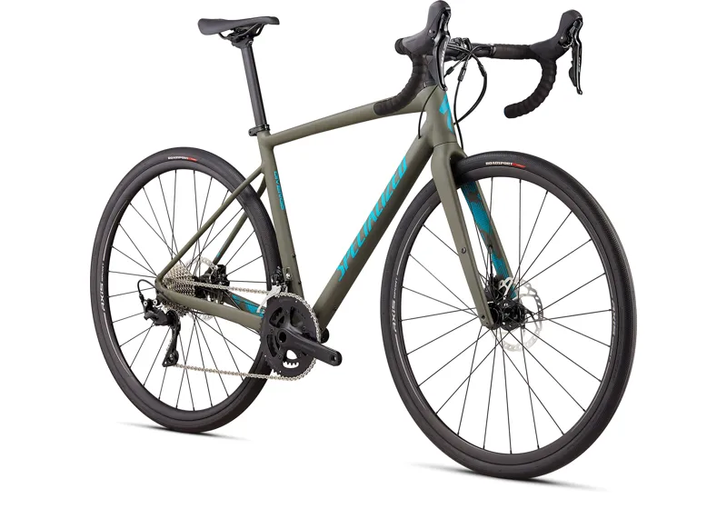 2020 Specialized Diverge Comp E5 Gravel Bike in Green-2