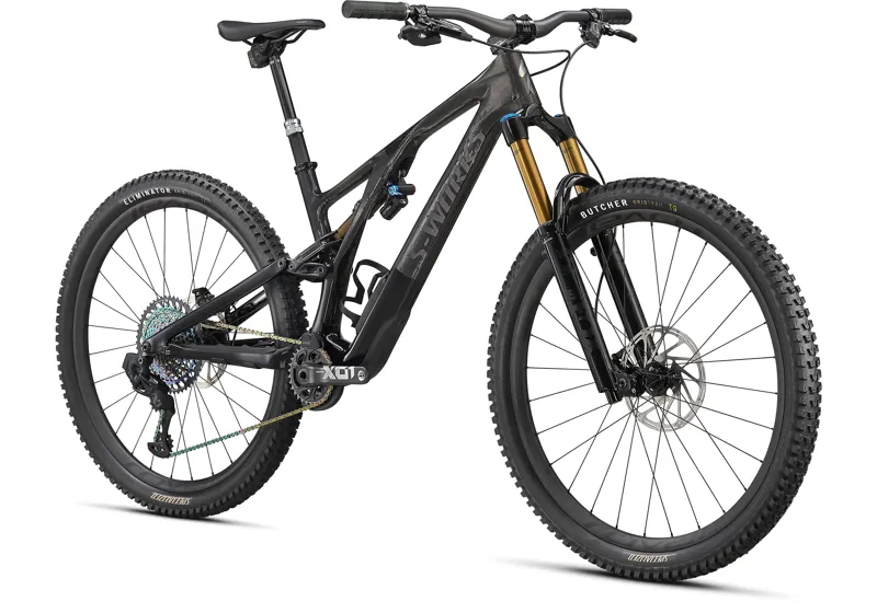 2021 Specialized S-Works Stumpjumper EVO Carbon Mountain Bike in Black-6
