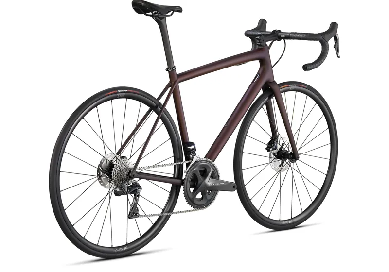 2021 Specialized Aethos Expert Carbon Road Bike in Red-1