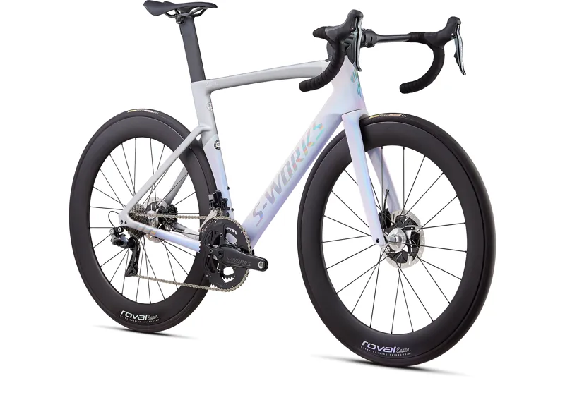 2020 Specialized S-Works Venge Di2 Sagan Carbon Road Bike in White-4