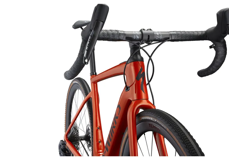 2021 Specialized S-Works Turbo Creo Carbon Electric Gravel Bike in Red-3