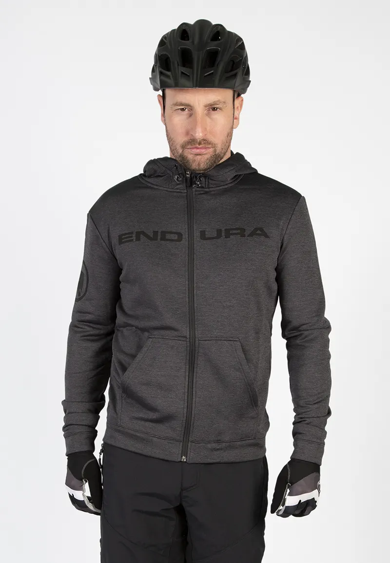 Endura Hummvee Hoodie in Black-6