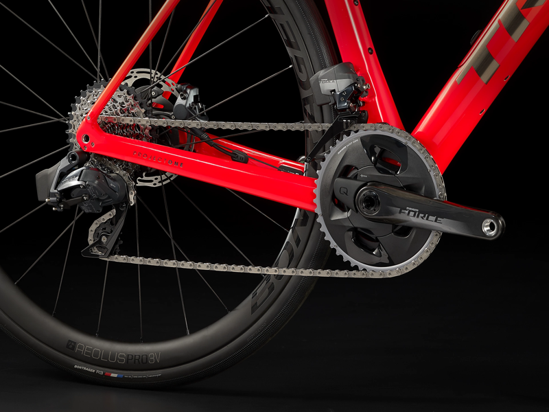 2022 Trek Domane SLR 7 eTap Road Bike in Yellow-4