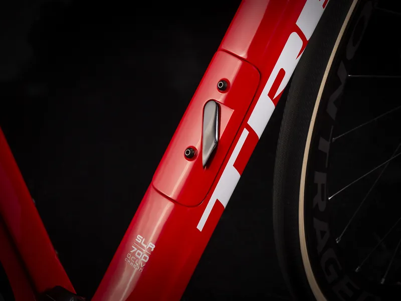 Trek Domane SLR 9 eTap Race Bike in Red-9