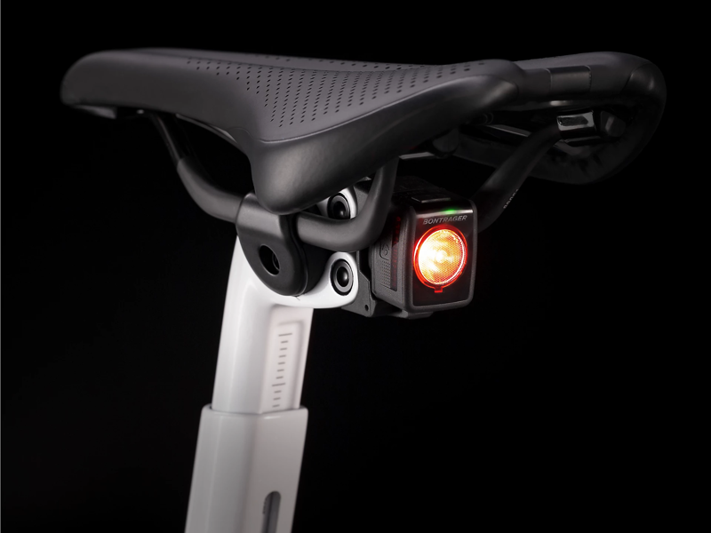 Trek Domane SLR 9 eTap Race Bike in White-3