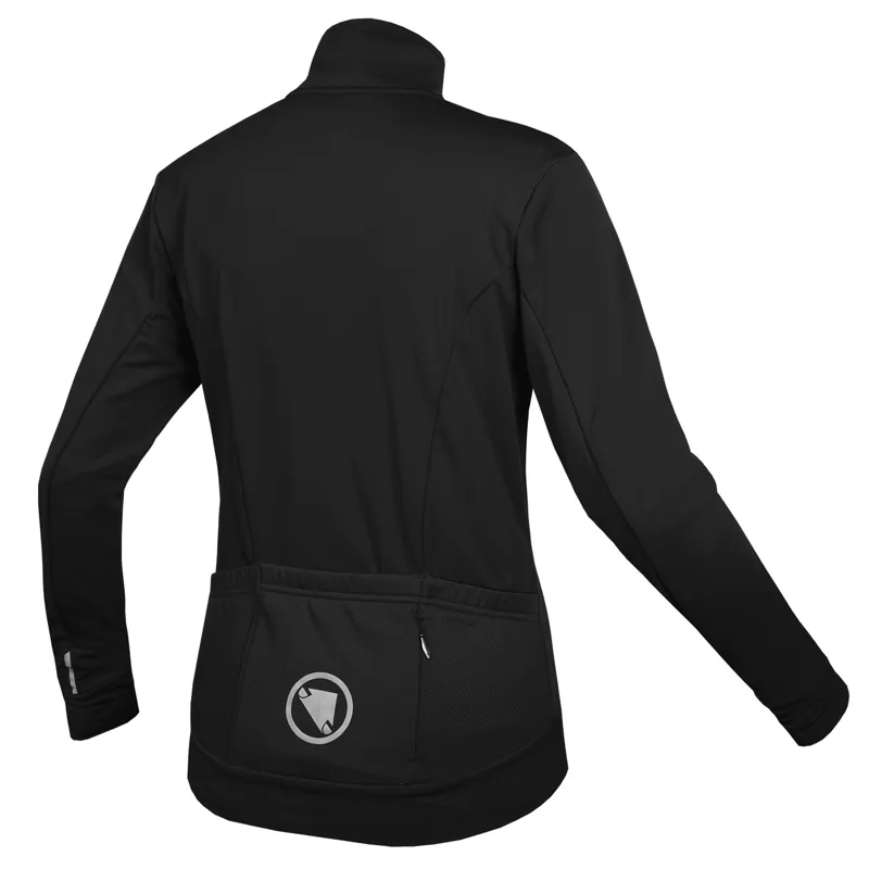 Endura Xtract Roubaix Womens Long Sleeve Jersey in Black-1