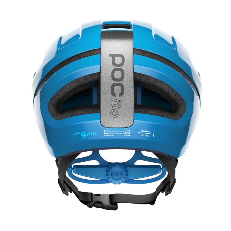 POC POCito Omne SPIN Kids Helmet in Blue-3