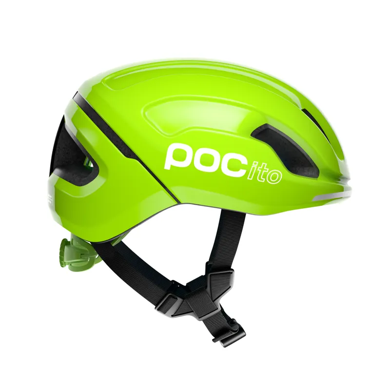 POC POCito Omne SPIN Kids Helmet in Green-1