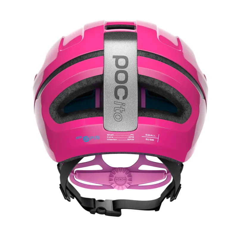POC POCito Omne SPIN Kids Helmet in Pink-2