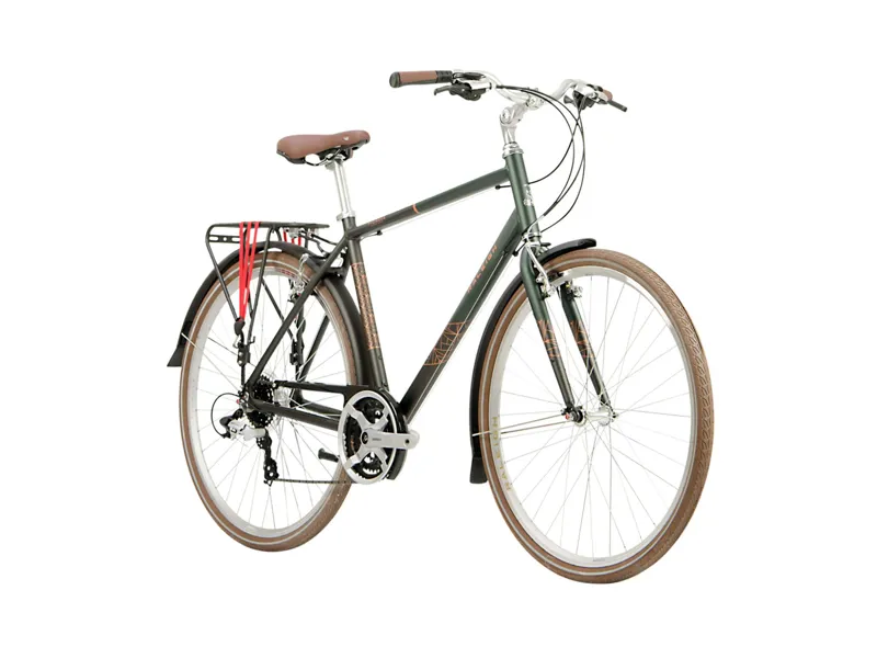 2020 Raleigh Pioneer Grand Tour Hybrid Bike in Green-8