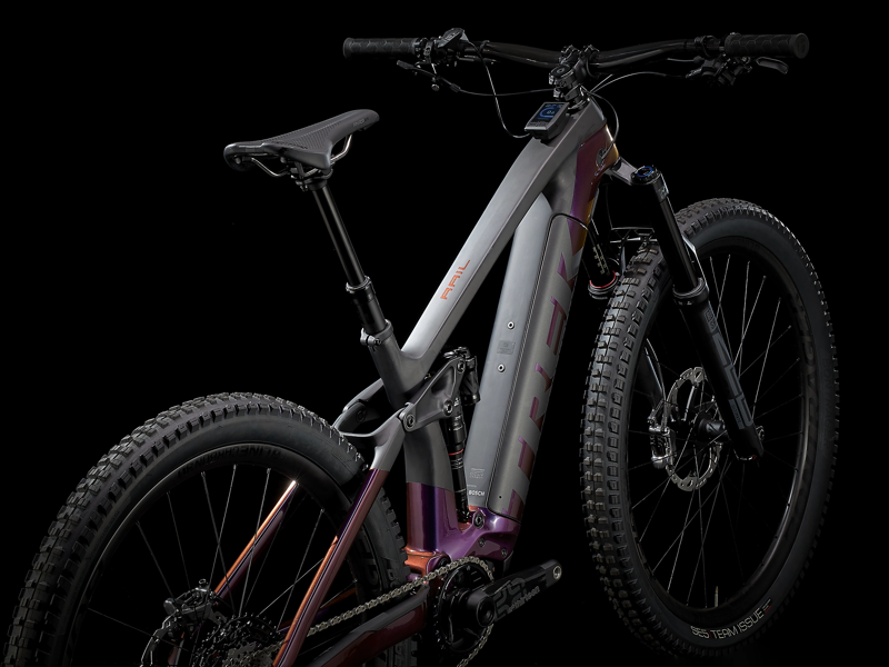 2021 Trek Rail 9.9 XTR Electric Mountain Bike in Purple-10