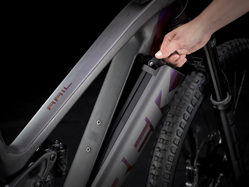 2021 Trek Rail 9.9 XTR Electric Mountain Bike in Purple-8